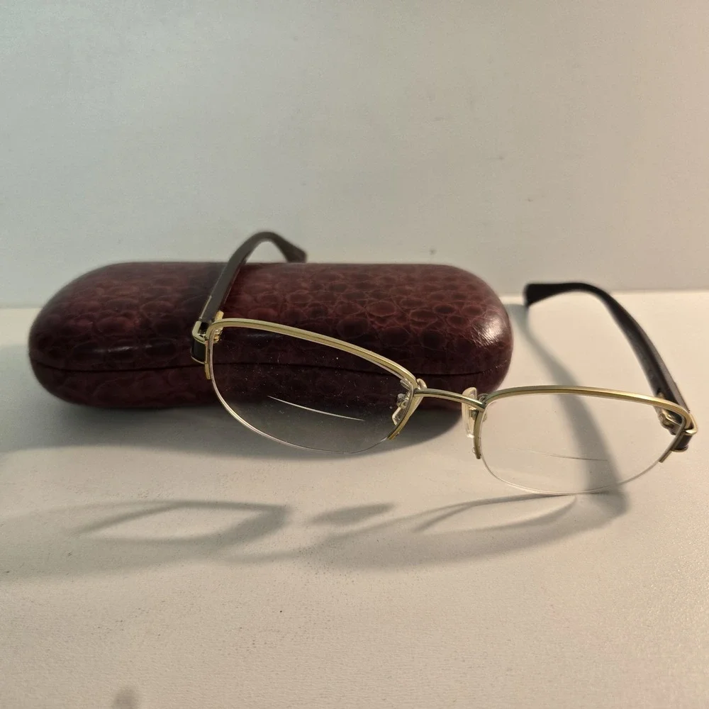 Coach HC 5059 (Kacey) Eyeglasses FRAME 9197 (Gold/Chocolate)‎ 50-18-135 C8